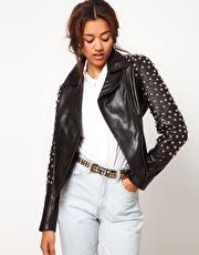 ASOS borchie giacca moto