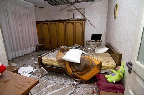 Terremoto in Calabria: danni nel centro storico di Mormanno (Ansa\Arena)