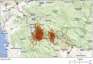 Terremoto nel Pollino di magnitudo 5.0