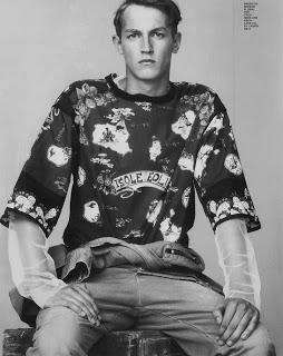 Rutger Schoone in Dolce & Gabbana su Hero Magazine