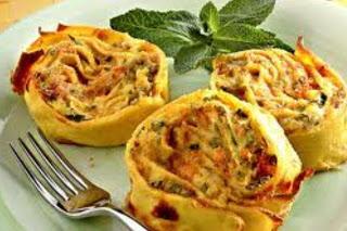 ROTOLO DI CRESPELLE RICOTTA E ZUCCHINE