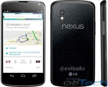 Nuove immagini mostrano il prossimo Googlefonino LG Nexus 4