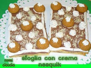 SFOGLIA CON CREMA NESQUIK