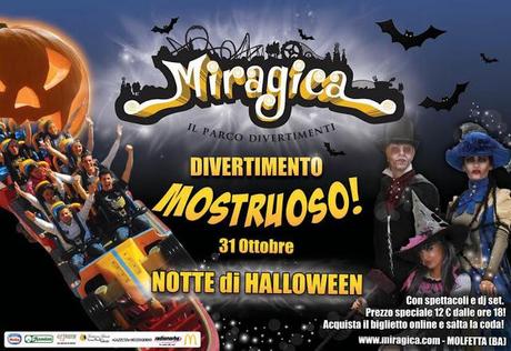 Notte di Halloween al Miragica con la partecipazione di Antonello Ricci