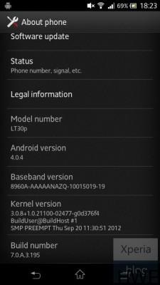 Nuovo aggiornamento firmware per Xperia T
