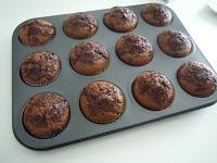 Muffins al cioccolato