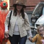 Camila Raznovich con la figlia Viola alla festa di Halloween per i bimbi organizzata da Stella McCartney