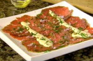 Carpaccio al forno