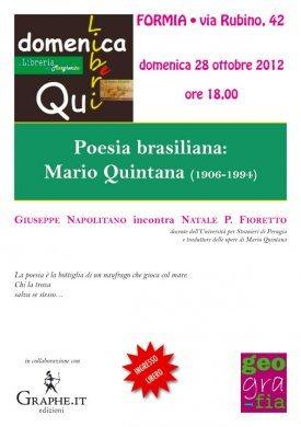La poesia di Mario Quintana presentata da Natale P. Fioretto