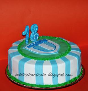 Torta per 18 anni di un laziale