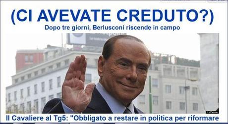 Berlusconi torna in ‘campo’, conferenza stampa alle 17