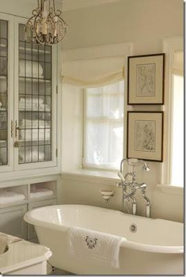 Powder room chic