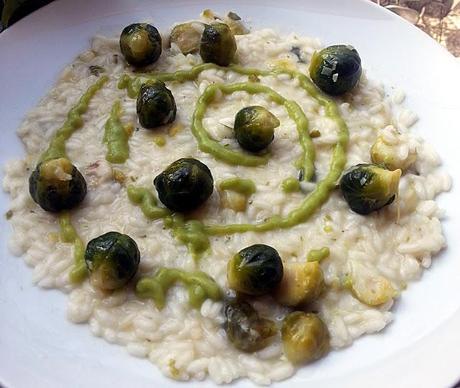 Risotto con cavoletti di Fraciscio e Val di Lei