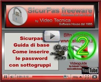 Sicurpas Team Videoguida n. 2 - Salvare le password con sottogruppi