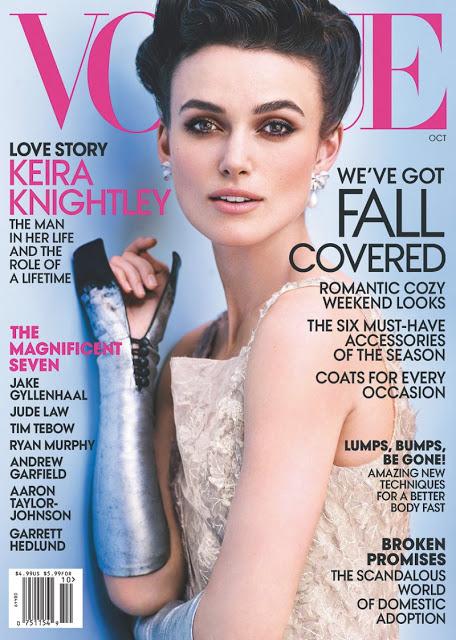 Keira Knightley su Vogue US in Chanel Haute Couture