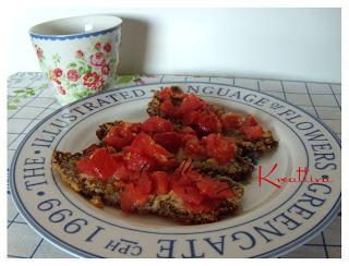 Fettine al forno con pomodori zenzero e erba cipollina