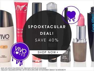 Promozione Halloween VIVO Cosmetics