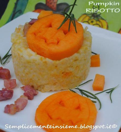 Risotto alla zucca con pancetta