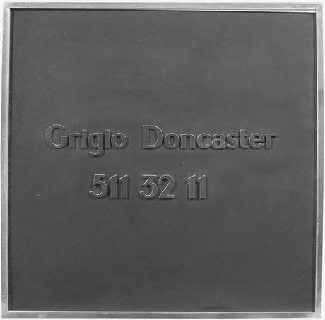 Alighiero Boetti, Grigio Doncaster, 1968