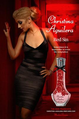 Christina Aguilera nuovo profumo: Red Sin