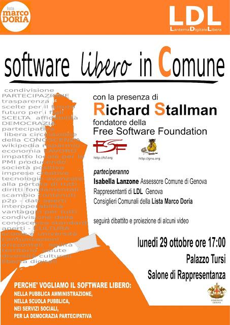 Per un Software Libero in un Libero Stato