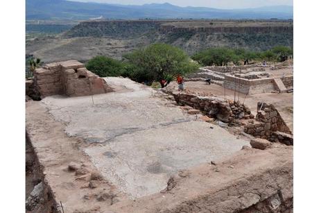 Tracce di un'eclissi in una piramide in Messico