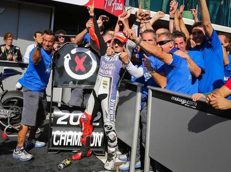 Jorge Lorenzo World Champion MotoGP 2012