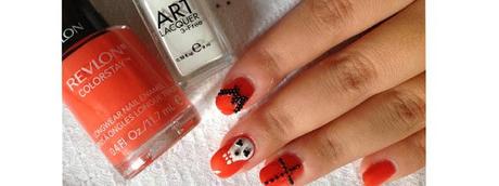 #19 Nac: 030 di Revlon (la review) + Halloween caviar nail art