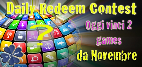 Vi presentiamo il Daily Redeem Contest ! Ogni giorno vi regaleremo due Apps o Game per iPad o iPhone