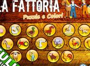 Fattoria Puzzle Disegni Colorare Bambini, Giochi degli Animali della Lite Free