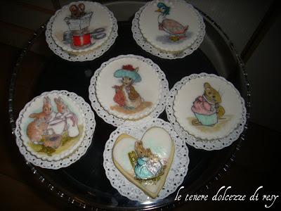 Beatrix Potter cookies