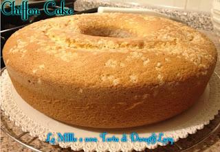 CHIFFON CAKE - CIAMBELLONE AMERICANO