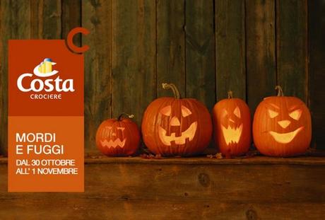 Dal 30 Ottobre al 1 Novembre torna la promozione “Mordi e Fuggi” di Halloween firmata Costa Crociere