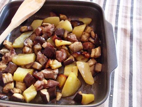 Tajne di Agnello con Melanzane e Patate