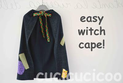 mantello da strega stra-facile - super easy witch cape