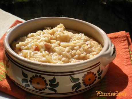 Mangia le verdure! NO…. e allora mangia il Risotto alla Verza e Pancetta