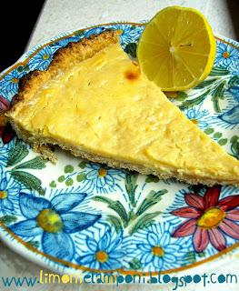 Crostata al limone e rosmarino