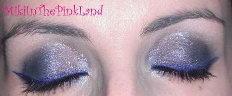 Trucco del giorno#63: Oriental Dark Violet&China; Doll Blue