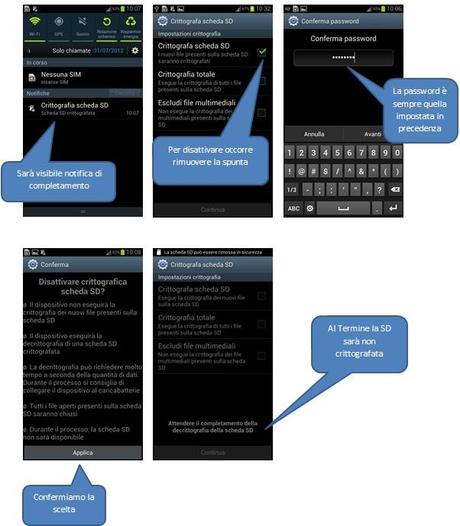 Guida Galaxy S3 : Come criptare i dati della scheda microSD