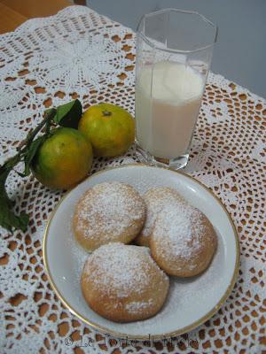 Biscotti leggeri e soffici al profumo di mandarino