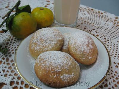 Biscotti leggeri e soffici al profumo di mandarino