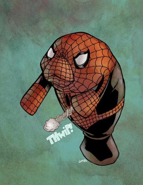Il Super Lamantino della settimana – Spider Man