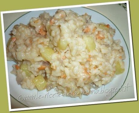 Risotto con salmone, cipolla e patate (6)