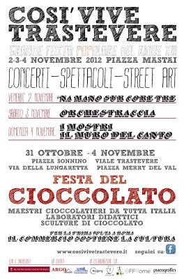 Così vive Trastevere e la Festa del Cioccolato