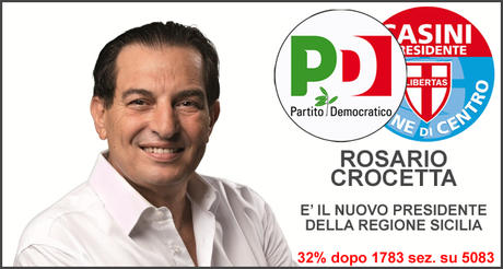 Elezioni Regionali SICILIA: Ha Vinto CROCETTA (PD+UDC)