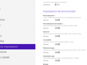 Sincronizza impostazioni windows acquistate,le personalizzate, password,preferienze lingua desktop