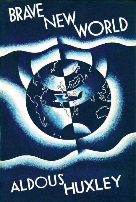 una immagine di Copertina della prima edizione di Brave New World 1932 620x924 su Aldous Huxley: il Futuro è un Incubo