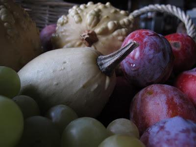 cesti di frutta come nature morte...