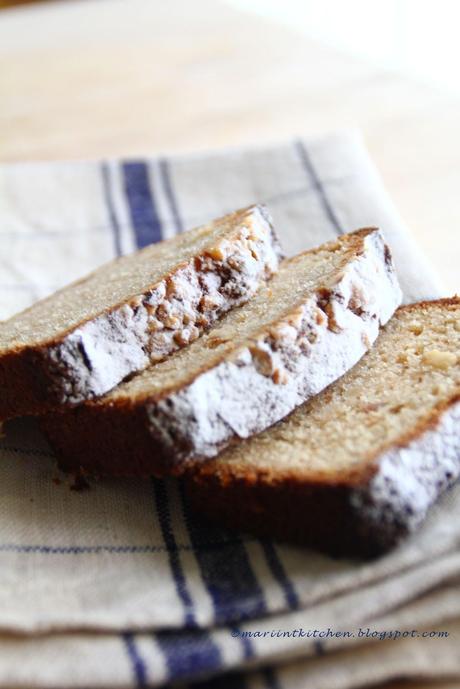 PLUM CAKE CON YOGURT E BURRO DI ARACHIDI