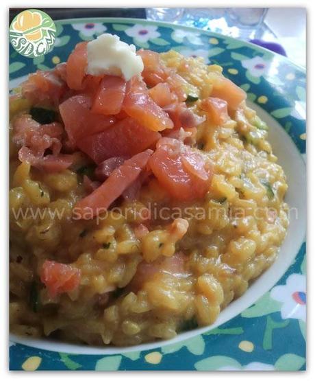 Risotto autunnale di pesce